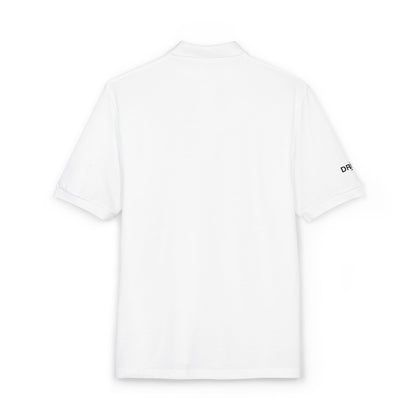 Embroidered Black Jack Icon — Executive Polo
