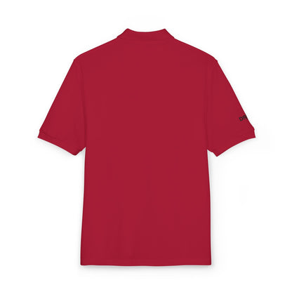 Embroidered Black Jack Icon — Executive Polo