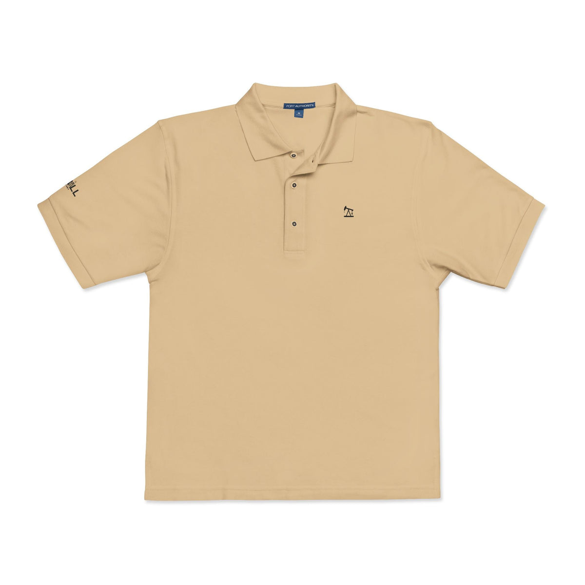 Embroidered Black Jack Icon — Executive Polo