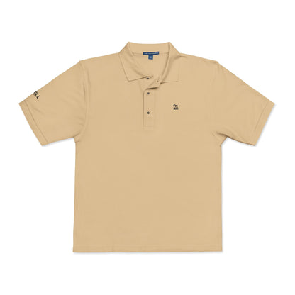 Embroidered Black Jack Icon — Executive Polo