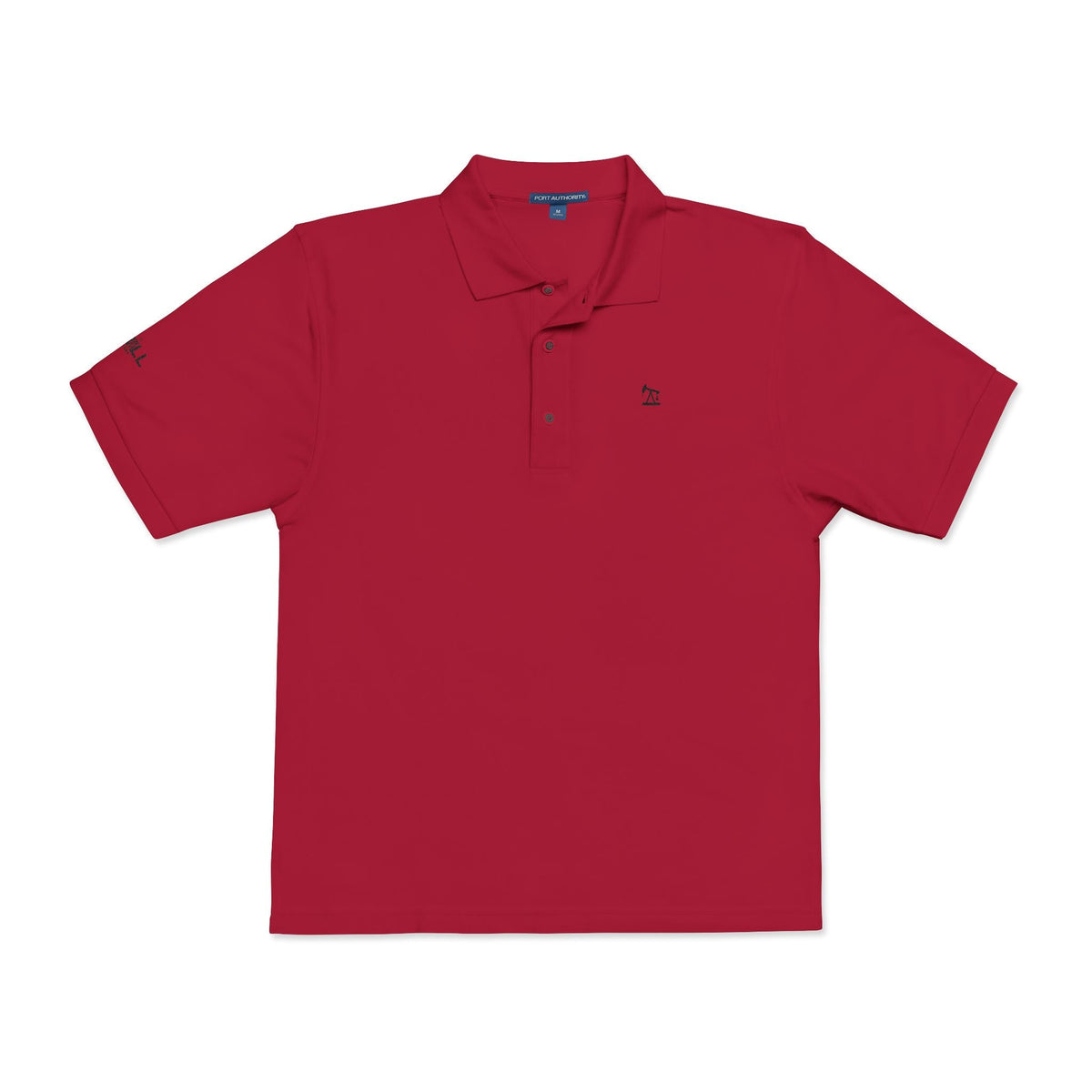 Embroidered Black Jack Icon — Executive Polo