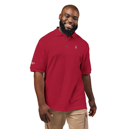 Embroidered Gusher Logo — Executive Polo