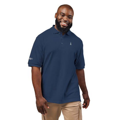 Embroidered Gusher Logo — Executive Polo