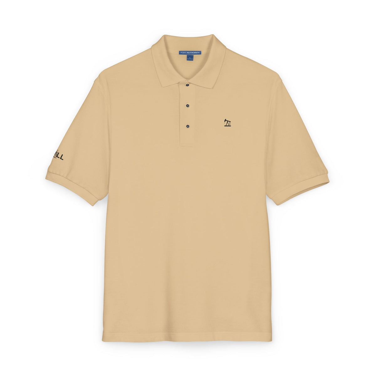 Embroidered Black Jack Icon — Executive Polo