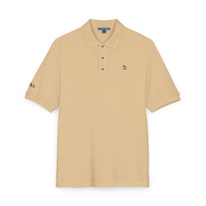 Embroidered Black Jack Icon — Executive Polo